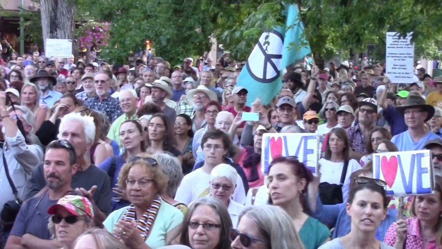 Anti Racism Rally – Santa Fe, New Mexico 2016 August 14
